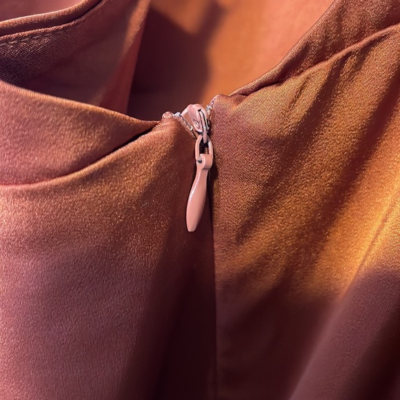 Copper showpo prom dress - Picture 5 of 6